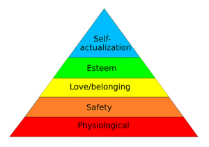maslow's hierarchy of needs